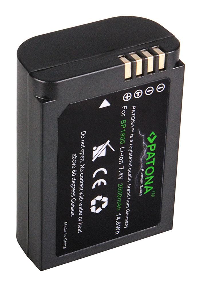 PATONA Bateria Premium para Samsung NX1 NX-1 ED-BP-1900 BP-1900 PATONA Bateria Premium para Samsung NX1 NX-1 ED-BP-1900 BP-1900