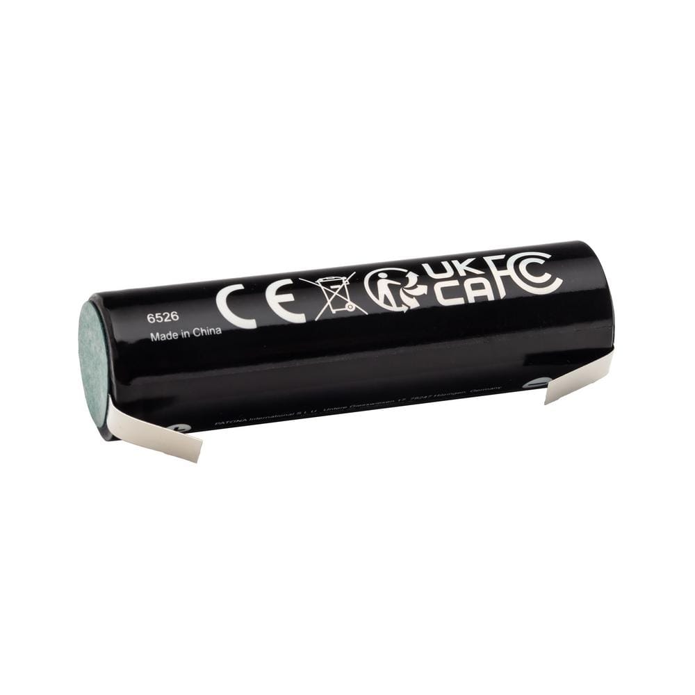 PATONA Premium 18650 Batterie Li-Ion Spéciale avec Bande Nickel et Enveloppe Isolante 3,7 V 3000 mAh