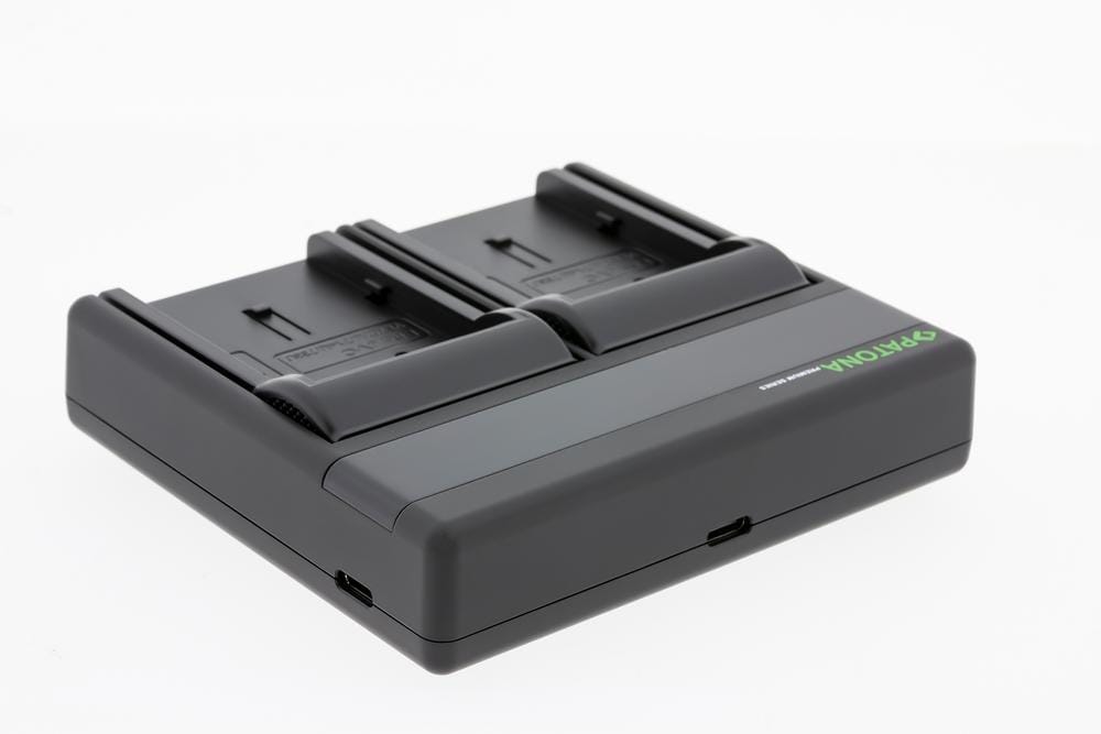 Chargeur Premium Dual PD Performance PATONA pour JVC BN‑VF707U avec entrée/sortie USB‑C