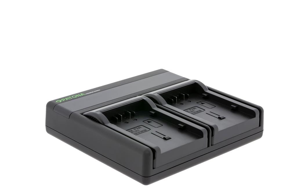 PATONA Premium Dual PD Performance Charger for Panasonic CGA‑DU14 with USB‑C input/output
