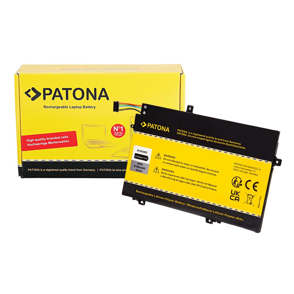 PATONA Battery for Lenovo Thinkpad L480 L580 L14 Gen 1 TP00120A 01AV463 01AV464 01AV465 L17M3P54