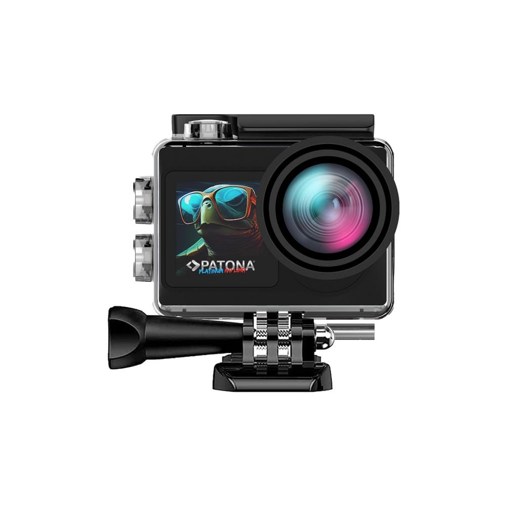 PATONA Platinum Action Cam Life SL4 5K 120fps 64MP EIS 120° 6G+IR RC WiFi App with plenty of accessories