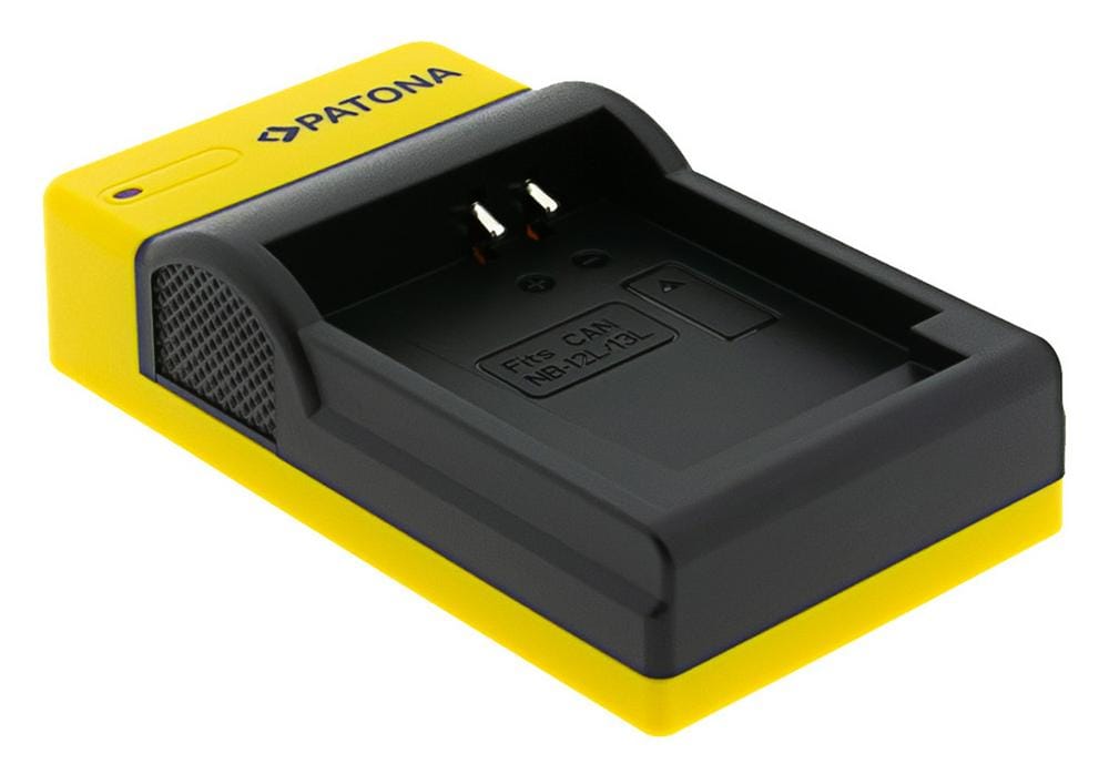 Caricatore USB Slim PATONA con ingresso USB‑C per Canon NB‑13L PowerShot G5 X G5X G7 X G7 X Mark II G7X