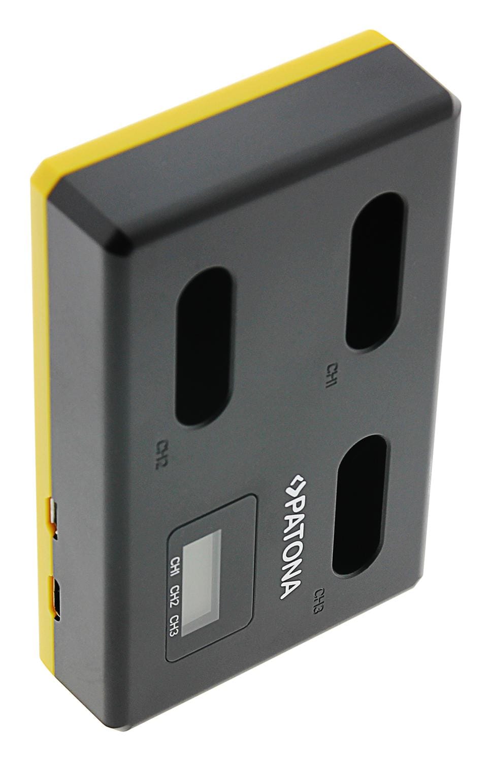 PATONA Caricatore USB Triplo per Sony NP‑BX1 BX BX1 Cybershot DSC HX300 DSC HX50V DSC RX1, incluso