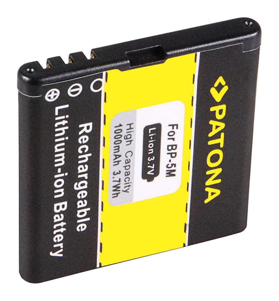 Akumulator PATONA do Nokia BP-5M 100 5610 5700 6110NAV 6220 6500s 6500 Akumulator PATONA do Nokia BP-5M 100 5610 5700 6110NAV 6220 6500s 6500