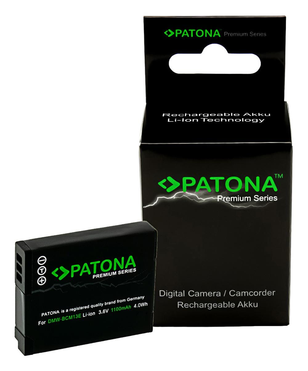 PATONA Bateria Premium para Panasonic DMW-BCM13 DMC-TZ41 DMC-TS5 DMC-FT5