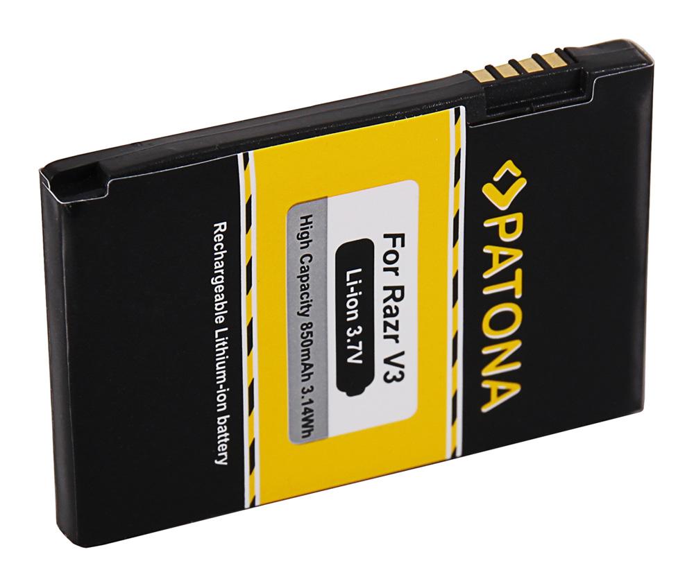 PATONA bateria para Motorola Razr V3 Lifestyle 285 Pebl U6 Prolife