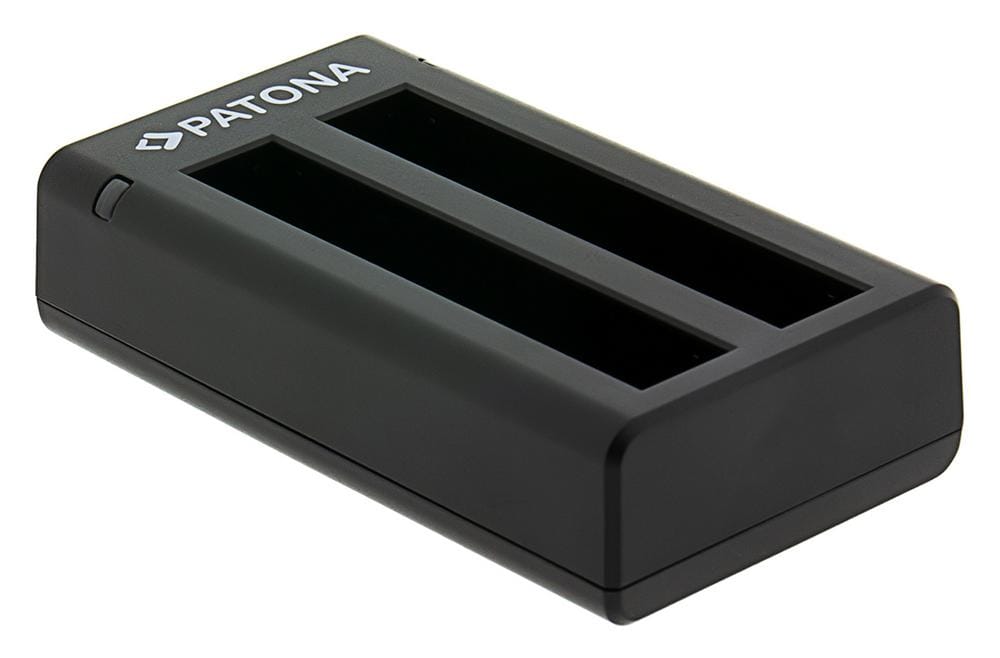 PATONA Dual Caricatore per Insta360 X4 CINSBBMA con Cavo USB-C