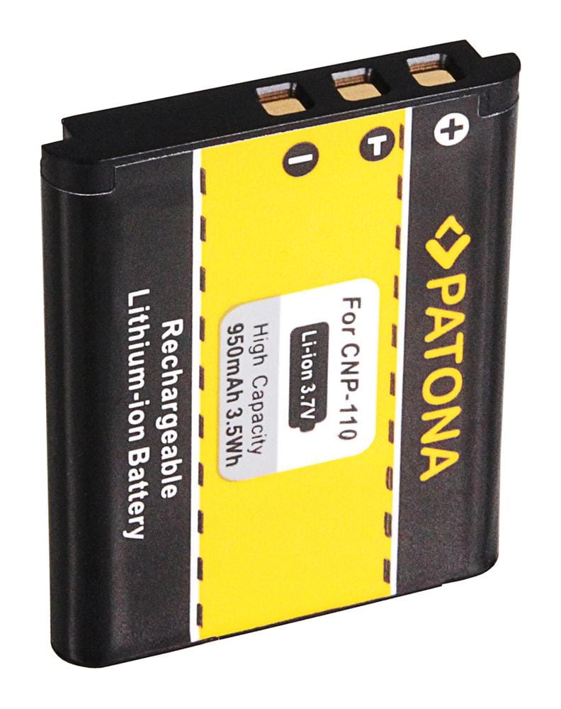 PATONA batteria per Casio NP110 e Casio Exilim EX-Z2000/EX-Z2300/EX-Z3000