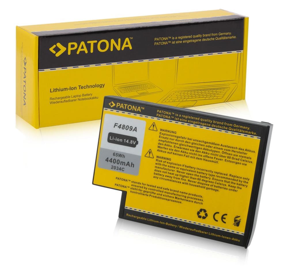 PATONA bateria para HP OmniBook 4100 4101 4102 4105 F1466A F4809