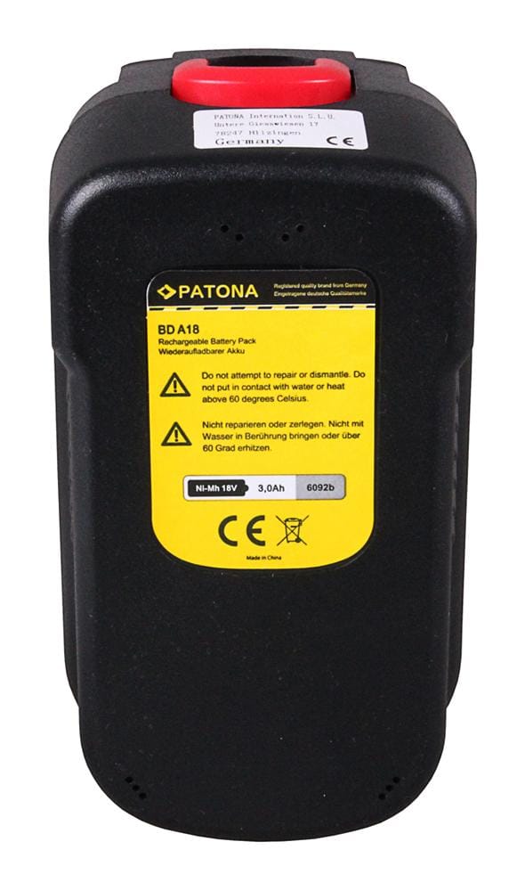 PATONA Batterie pour Black & Decker 499936-34 499936-35 244760-00 BD BDG14SF-2 BDGL1440 BDGL14K2 PATONA Batterie pour Black & Decker 499936-34 499936-35 244760-00 BD BDG14SF-2 BDGL1440 BDGL14K2