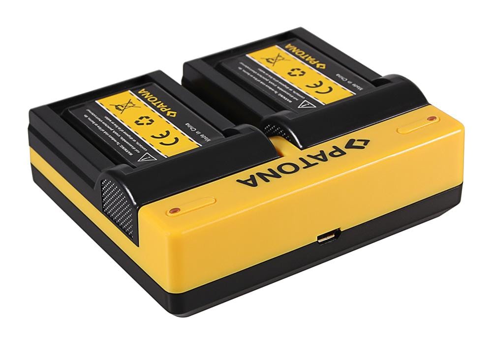 Caricatore Duale PATONA per Samsung SLB-0837B IA‑BH130C IA‑BH130LB Digimax i85 L74 wide con Micro‑USB Caricatore Duale PATONA per Samsung SLB-0837B IA‑BH130C IA‑BH130LB Digimax i85 L74 wide con Micro‑USB