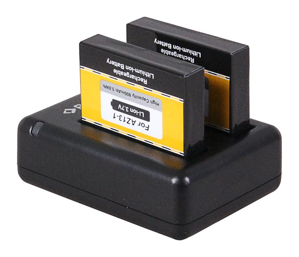 PATONA Carregador Dual Rápido para Xiaomi Yi Xiaoyi YDXJO1XY incl. cabo Micro-USB