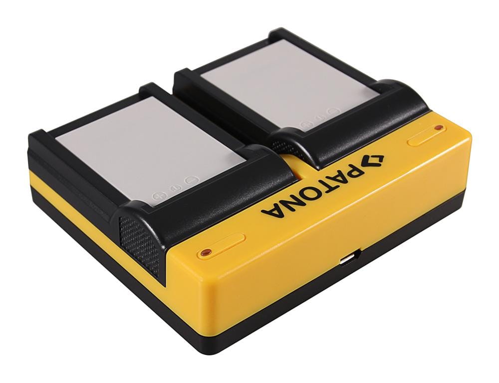 Carregador duplo PATONA para Nikon EN-EL8 CoolPix P1 P2 S1 S2 S3 S5 S6 S7 S7c S9 incluindo cabo Micro-USB Carregador duplo PATONA para Nikon EN-EL8 CoolPix P1 P2 S1 S2 S3 S5 S6 S7 S7c S9 incluindo cabo Micro-USB