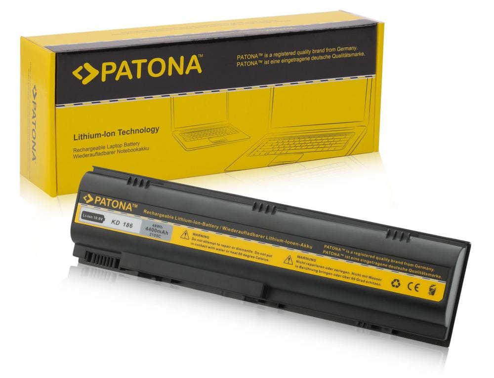 PATONA Battery for Dell Inspiron 1300 B120 B130 XD187 120L 312-0416