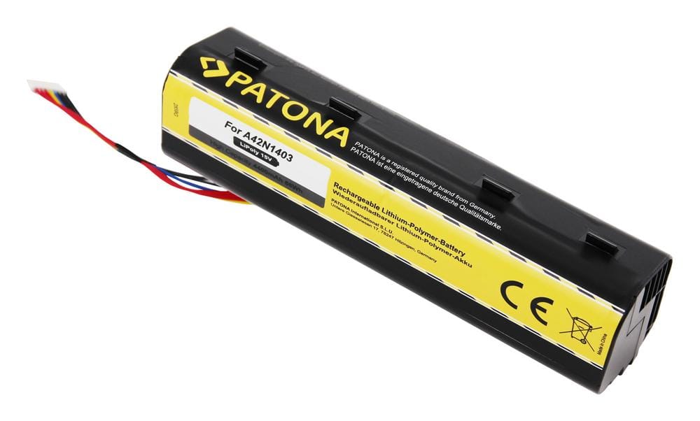 PATONA Batterie pour Asus A42N1403 GFX71 GFX71J GFX71JT GFX71JY G751JL G751JM G751JT PATONA Batterie pour Asus A42N1403 GFX71 GFX71J GFX71JT GFX71JY G751JL G751JM G751JT