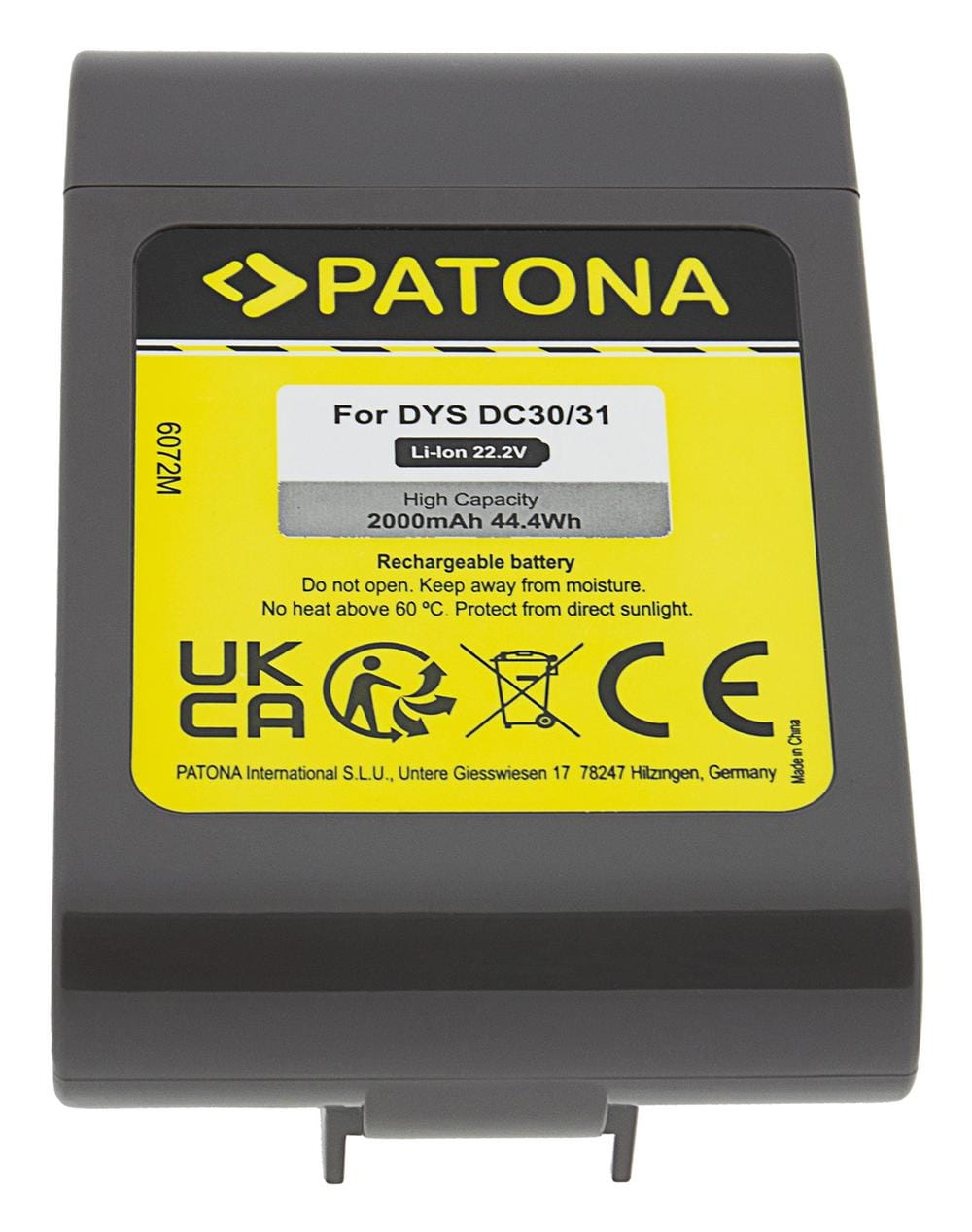 PATONA Batterie pour Dyson DC31 DC34 17083-4211 18172-01-04 917083-01