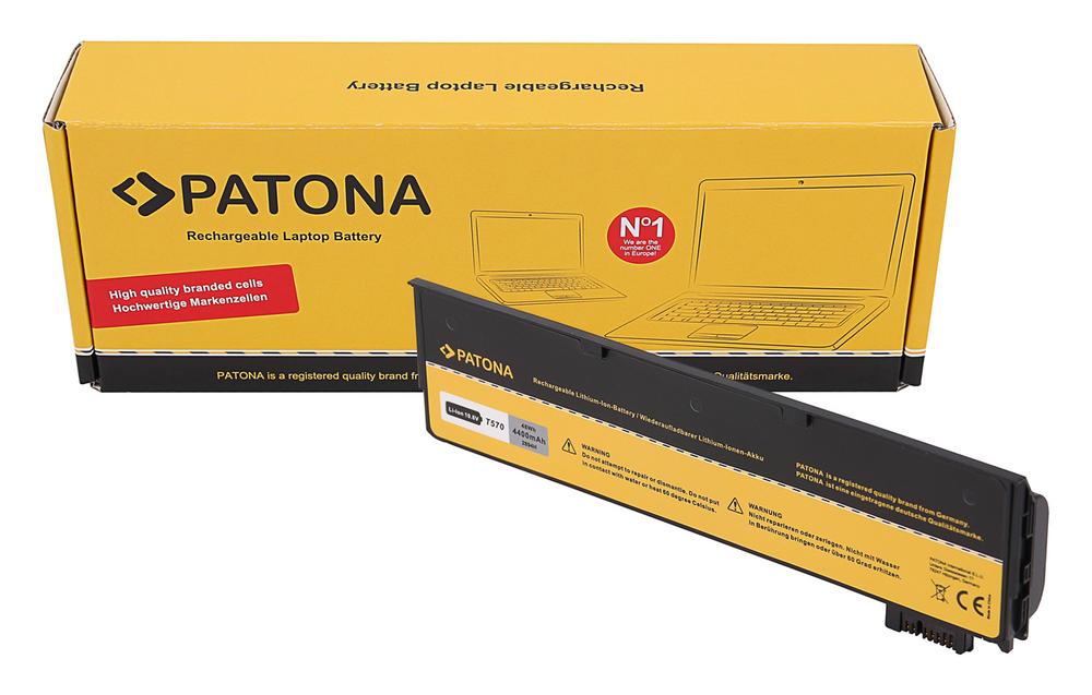 PATONA Battery for Lenovo ThinkPad T470 T480 T570 T580 P51s P52s 4X50M08811 61+