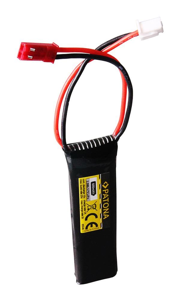 PATONA RC Batterie 3,7 V 600 mAh JST Li-Polymer pour UDI RC U818A 3D UFO
