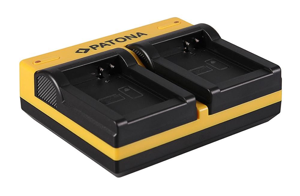 Caricatore Dual PATONA per Canon NB-10L Powershot G16 SX 40 H SX 40 SX-40 SX40 HS SX40H incluso Micro-USB