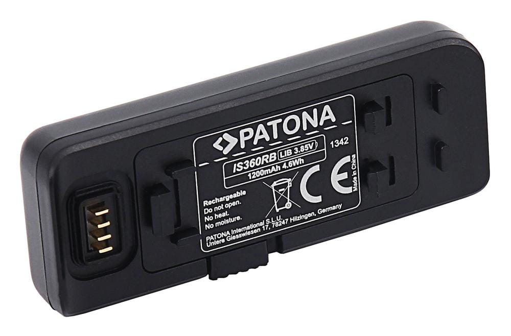 PATONA Batteria per Insta360 One R 360 ONE RS IS360RB Action Cam PATONA Batteria per Insta360 One R 360 ONE RS IS360RB Action Cam
