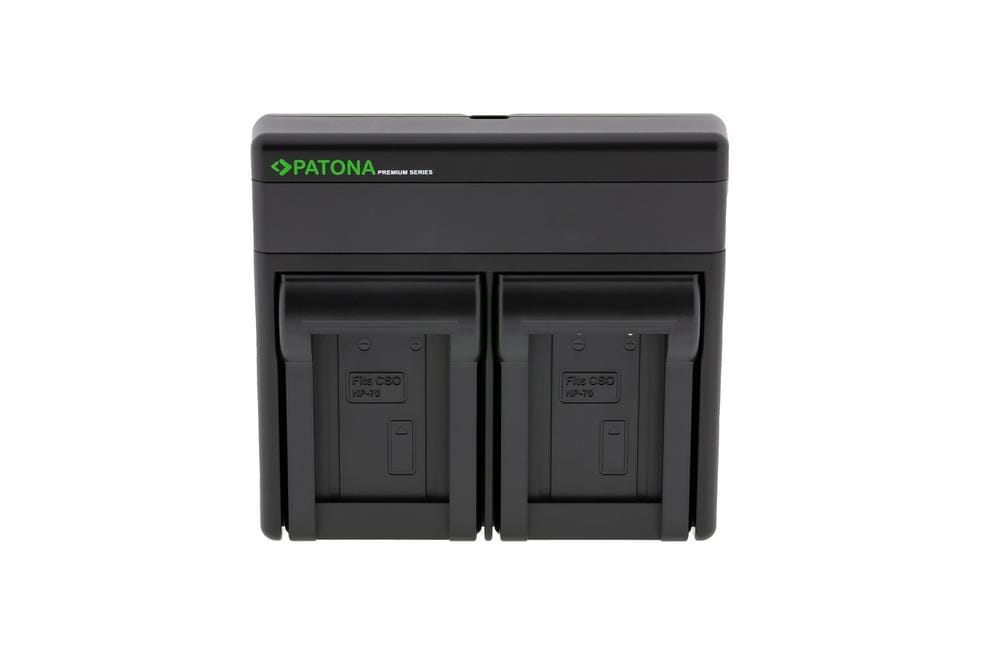 PATONA Premium Dual PD Performance Carregador para Casio NP‑70 com Entrada/Saída USB‑C PATONA Premium Dual PD Performance Carregador para Casio NP‑70 com Entrada/Saída USB‑C