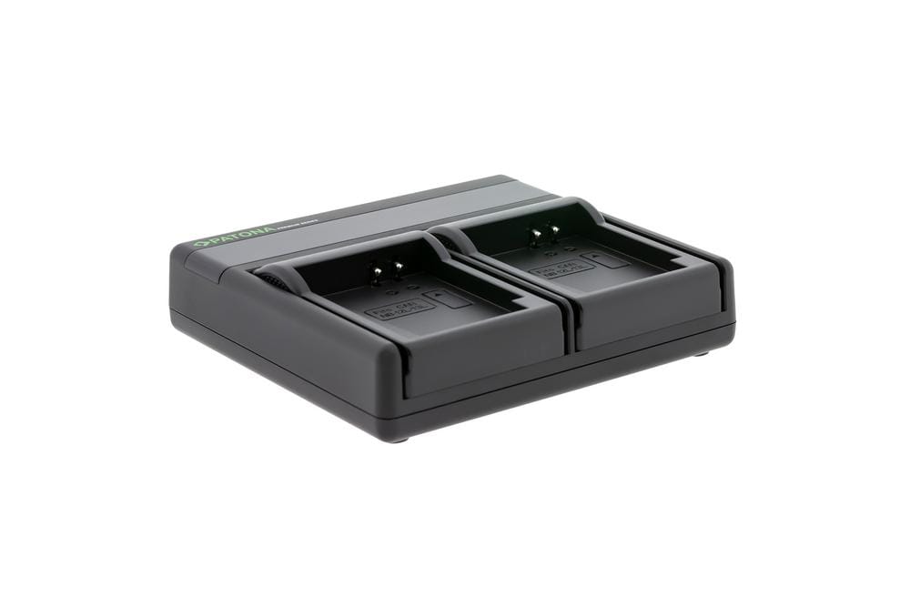 PATONA Premium Carregador Dual PD de Alto Desempenho para Canon NB12L com entrada/saída USB‑C