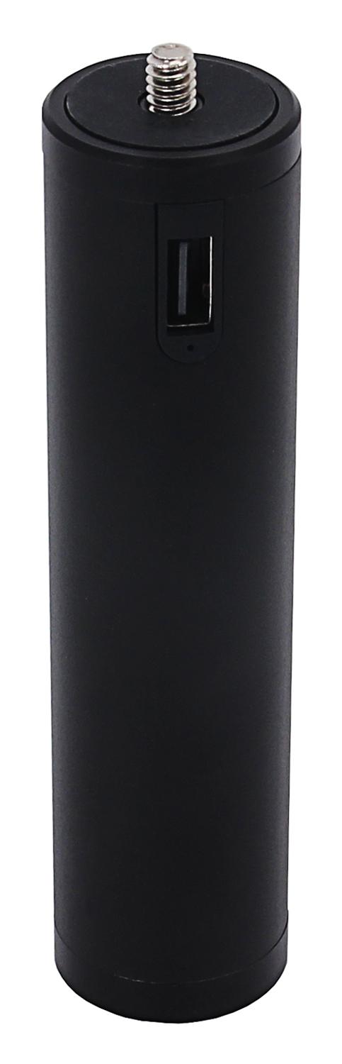 PATONA 6000mAh Power Bank Grip for Tripod and Selfie Stick with 1/4‑inch Thread and USB Output