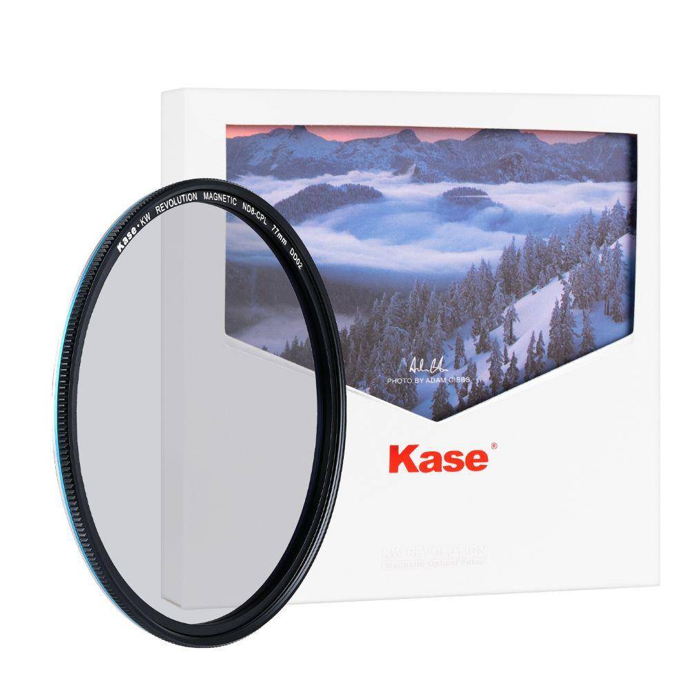 KW Revolution Magnetic ND8 Filtro ND de 3 stops com filtro polarizador Filtro combinado KW Revolution Magnetic ND8 Filtro ND de 3 stops com filtro polarizador Filtro combinado