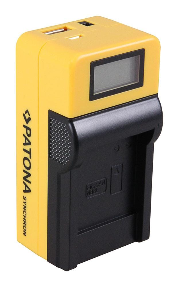 PATONA Synchron USB Charger for Canon NB8L NB-8L with LCD Display PATONA Synchron USB Charger for Canon NB8L NB-8L with LCD Display