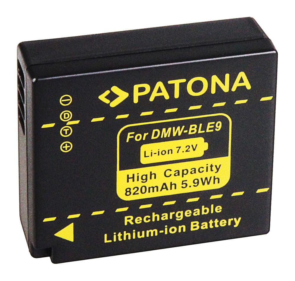 PATONA Batteria per Panasonic DMC GF3T GF3W GF3 GF3x S6 S6K BLE9 BLE9PP PATONA Batteria per Panasonic DMC GF3T GF3W GF3 GF3x S6 S6K BLE9 BLE9PP