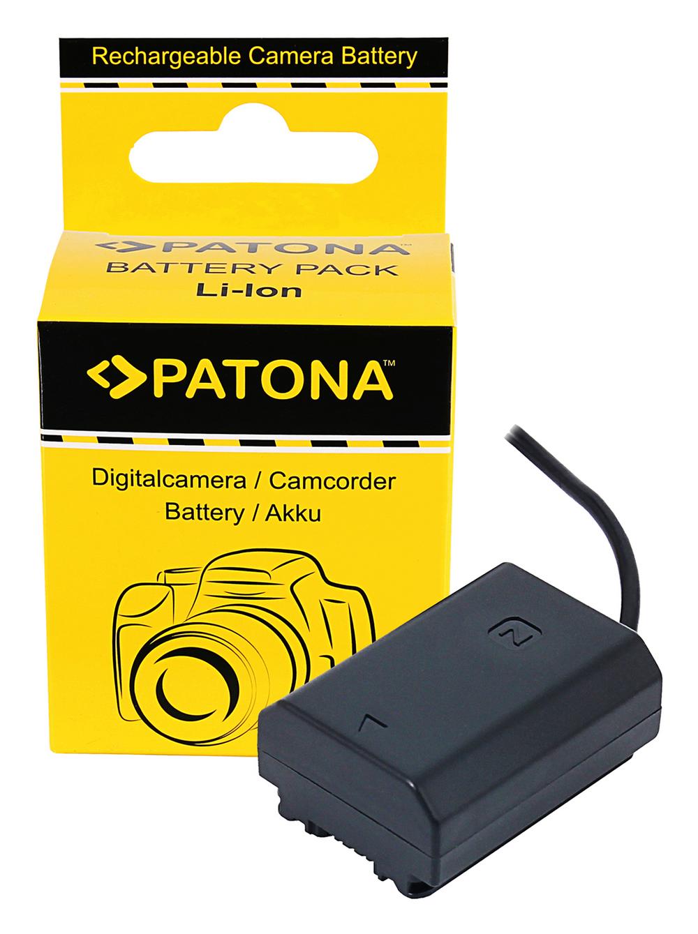 PATONA D‑TAP Input Battery Adapter for Sony NP‑FZ100 A7 III A7M3 Alpha 7 III A7 R III A7RM3 Alpha 7 R I
