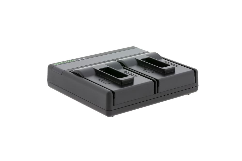 PATONA Premium Dual PD Performance Carregador para GoPro AABAT-001 com entrada/saída USB‑C