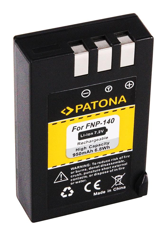 PATONA Batteria per Fuji FinePix S100FS S-100FS S100 FS NP140 NP-140 PATONA Batteria per Fuji FinePix S100FS S-100FS S100 FS NP140 NP-140