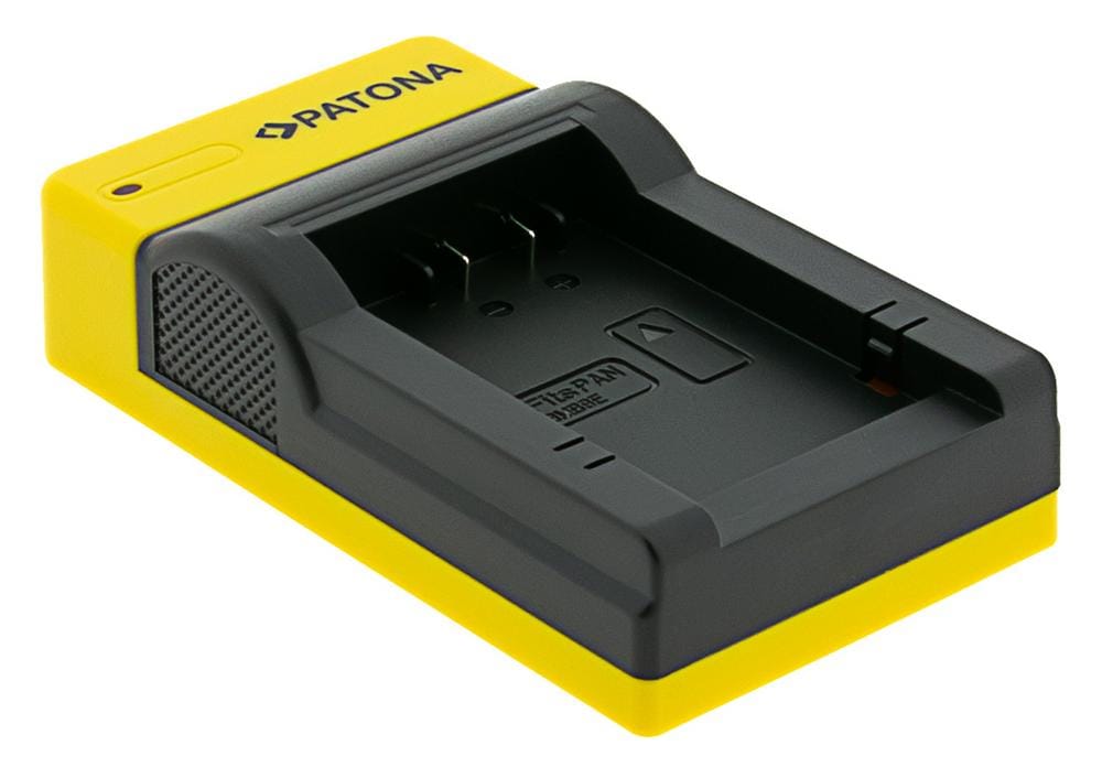 PATONA Slim Carregador USB com entrada USB‑C para Leica V‑Lux, V‑Lux 2, VLux 2 II e Panasonic DMW‑BMB9 PATONA Slim Carregador USB com entrada USB‑C para Leica V‑Lux, V‑Lux 2, VLux 2 II e Panasonic DMW‑BMB9