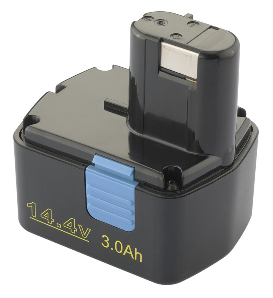 PATONA Batterie pour Hitachi 14,4 V 3000 mAh Ni‑MH EB1412S EB1414 EB1414L EB1414S