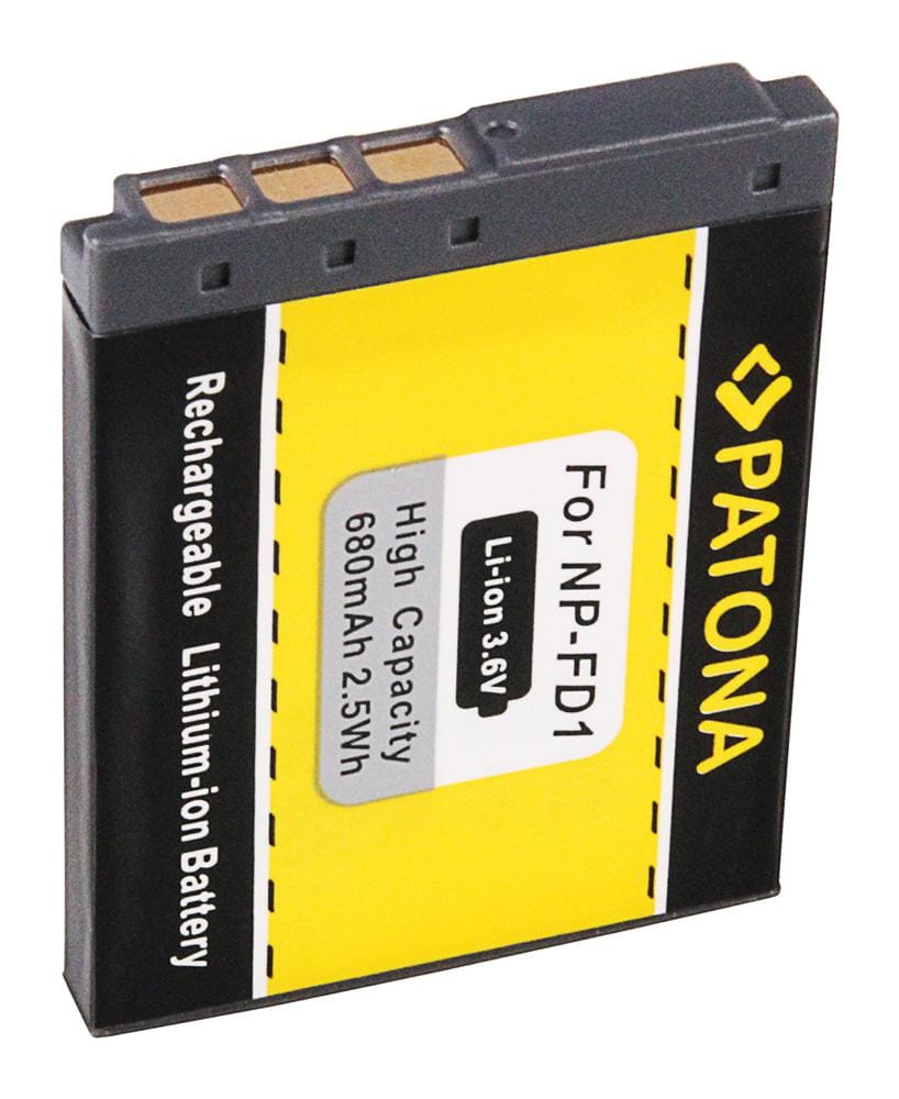 PATONA Batteria per Sony DSC‑T200 DSC‑T70 DSC‑T2 NP‑BD1 NPBD1 NP‑FD1