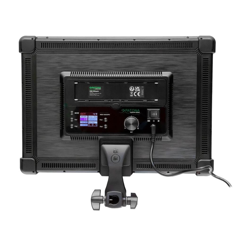 PATONA Premium Photo Light RGB-128AS with App Control