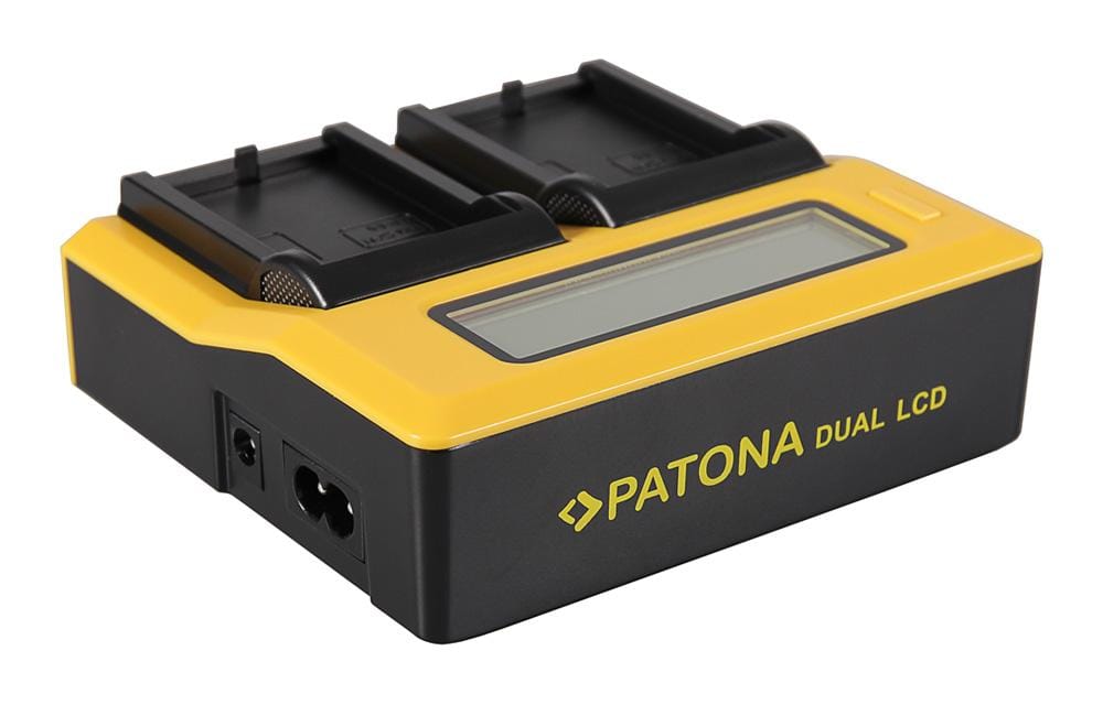 Cargador USB Dual LCD PATONA para Canon LPE5 LP-E5