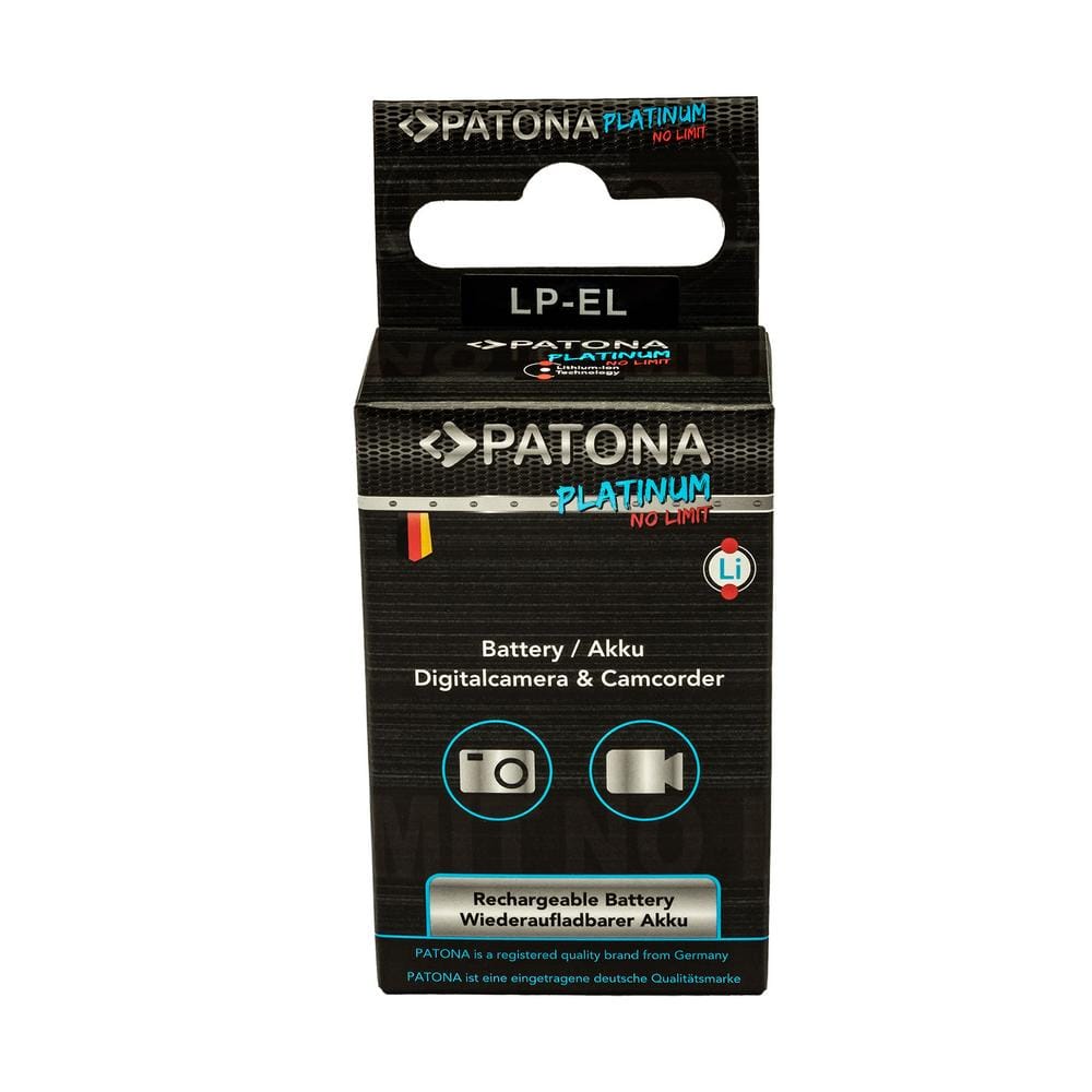PATONA Platinum batería para Canon LP-EL Speedlite EL-1 DS401231 PATONA Platinum batería para Canon LP-EL Speedlite EL-1 DS401231