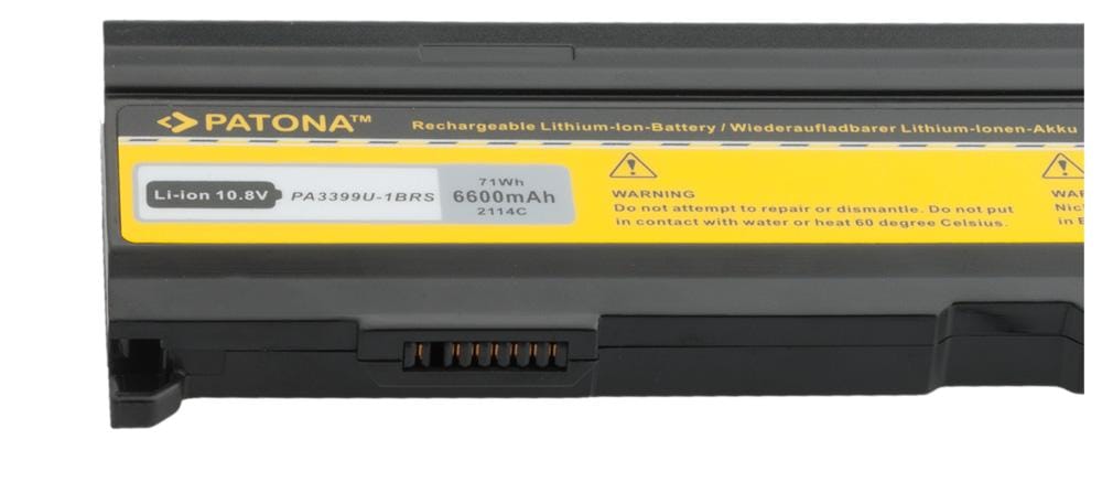 PATONA Battery for Toshiba Satellite M40 M50 M55 A80 A100 PA3399U PATONA Battery for Toshiba Satellite M40 M50 M55 A80 A100 PA3399U