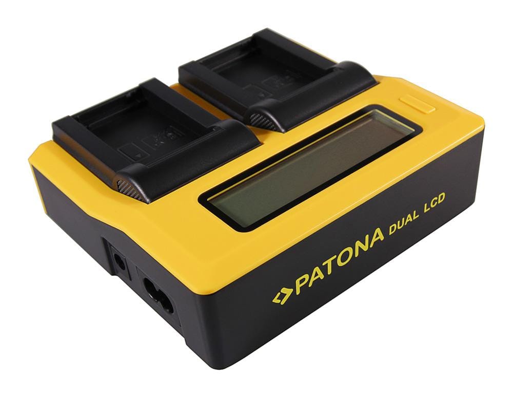 Cargador PATONA Dual LCD USB para Nikon ENEL20 EN-EL20 ENEL20a EN-EL20a