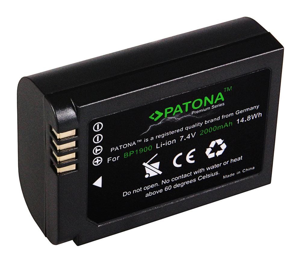 PATONA Bateria Premium para Samsung NX1 NX-1 ED-BP-1900 BP-1900