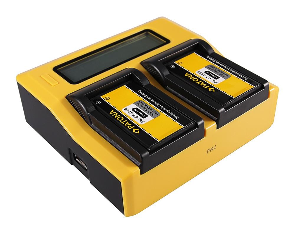 Carregador USB Dual LCD PATONA para Contour GPS Contour CT-3650 HD 1080P Carregador USB Dual LCD PATONA para Contour GPS Contour CT-3650 HD 1080P