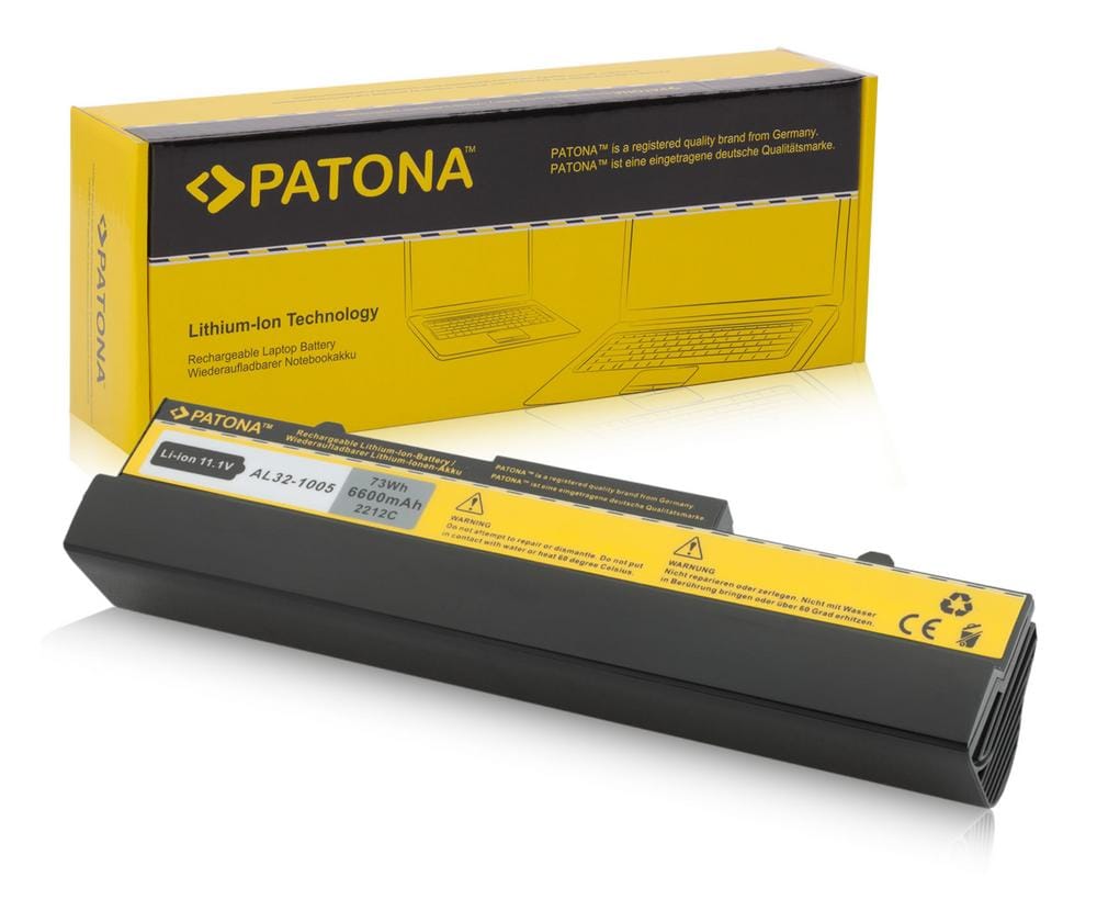 PATONA Battery for Asus Eee PC 1101HA 1101HA-MU1X 1101HA-MU1X-BK 1101HGO black PATONA Battery for Asus Eee PC 1101HA 1101HA-MU1X 1101HA-MU1X-BK 1101HGO black