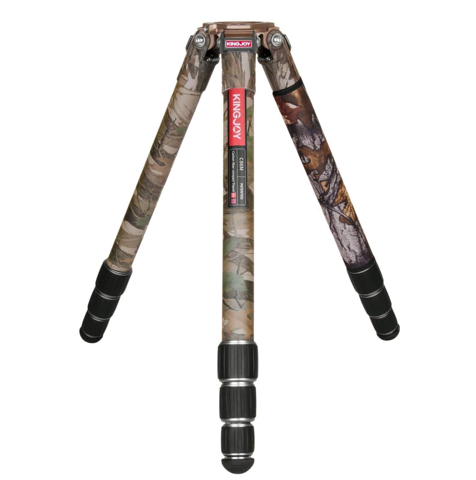 Mountain Series Carbon Camouflage Tripod C86M with VT-3550M tripod head