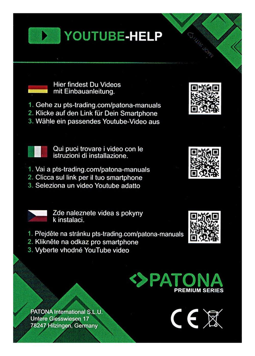 PATONA Premium Battery for Apple iPhone 8 Plus 616-000367 with Tool Kit