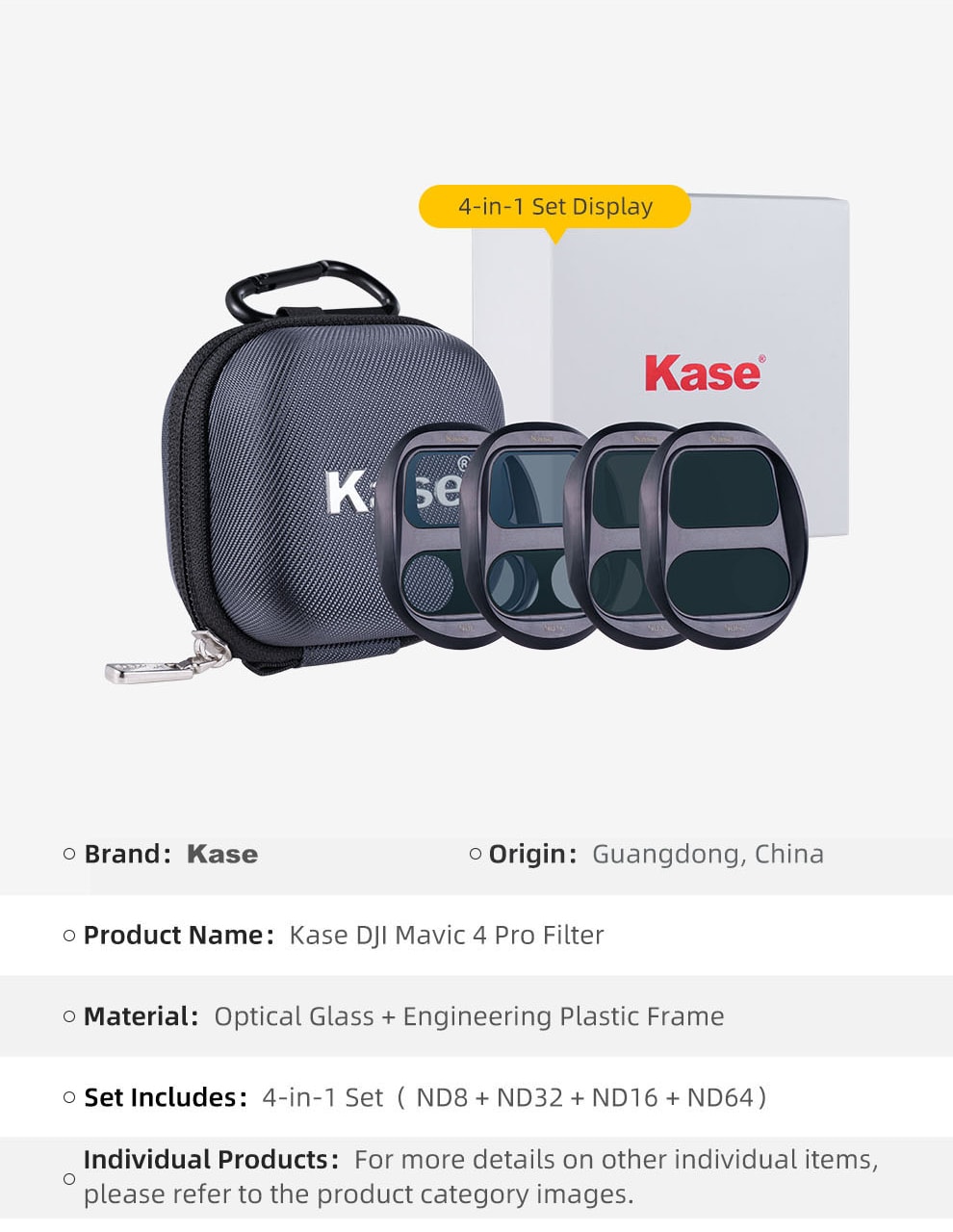 DJI Mavic 4 Pro filtr polaryzacyjny CPL DJI Mavic 4 Pro filtr polaryzacyjny CPL