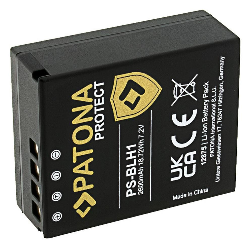 PATONA PROTECT batería para Olympus BLH-1 OM-D EM-1 Mark 2 EM-1 Mark II E-M1X PATONA PROTECT batería para Olympus BLH-1 OM-D EM-1 Mark 2 EM-1 Mark II E-M1X