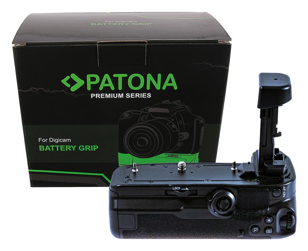 PATONA Premium Battery Grip BG‑R10 for Canon EOSR5 – fits 2 × LP‑E6, LP‑E6N or LP‑E6NH batteries, includes remote PATONA Premium Battery Grip BG‑R10 for Canon EOSR5 – fits 2 × LP‑E6, LP‑E6N or LP‑E6NH batteries, includes remote